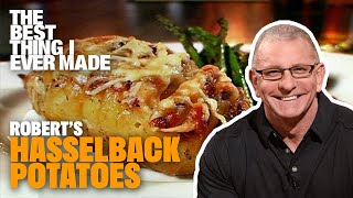 3Cheese Hasselback Potatoes with Robert Irvine | The Best Thing I Ever Made | Food Network