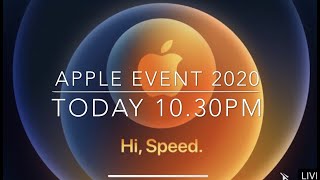 Apple Event / iPhone 12 Launch / October 13, 2020 / Live at 10.30pm Indian Time
