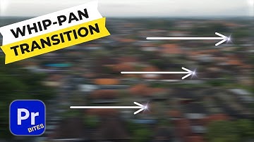 How to make a WHIP-PAN TRANSITION in Premiere Pro
