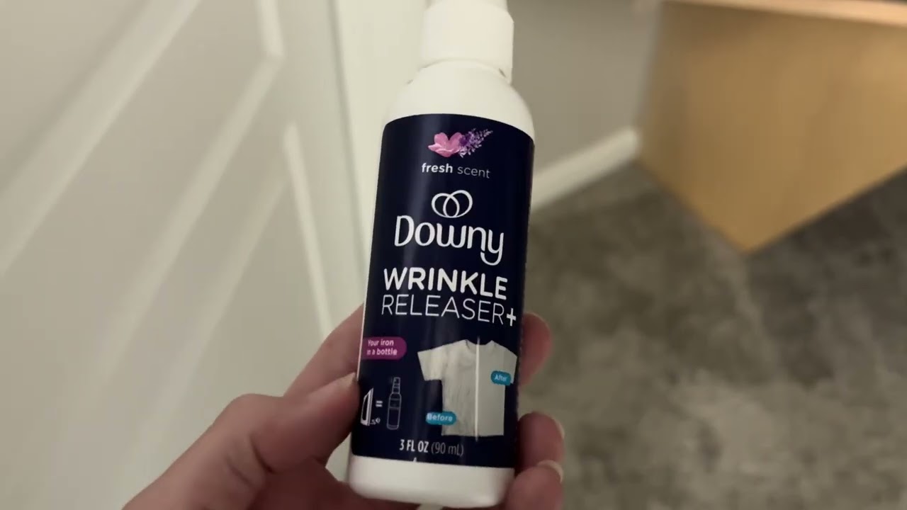 I Haven't Ironed in 6 Months Thanks to This $3 Spray - Downy Wrinkle Release Review