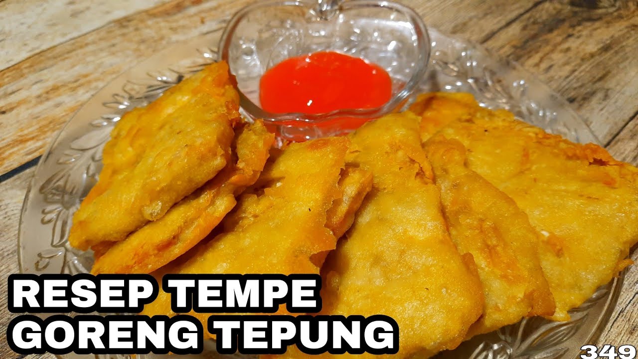 resep tempe goreng tepung renyah dan tahan lama YouTube