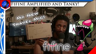 My New Travel Mic! The FIFINE Tank3 XLR/USB Recording Microphone