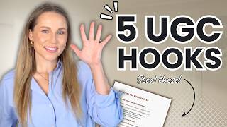 Steal These 5 UGC Hooks for Your Next Brand Deal