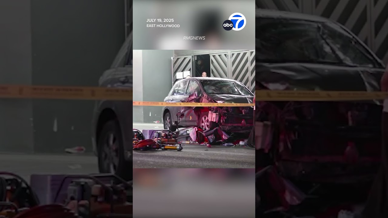 ⁣Driver accused of plowing into nightclub crowd pulled from car and shot
