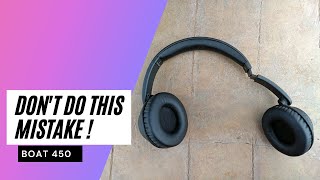 BoAt Rockerz 450 Wireless Headphones - Review