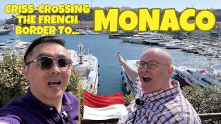 Criss-crossing the French border to Monaco!