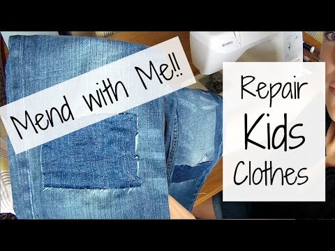 Mend With Me! Repair Kids Pants