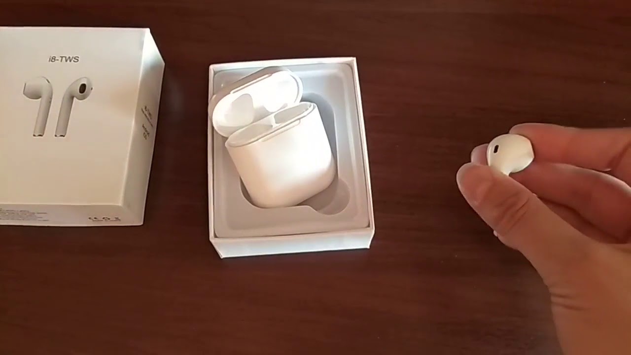 Видеообзор беспроводных наушников i8 TWS