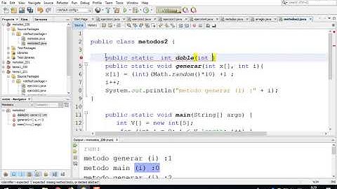 Creación de Métodos (Simulación de procedimientos y funciones en java)