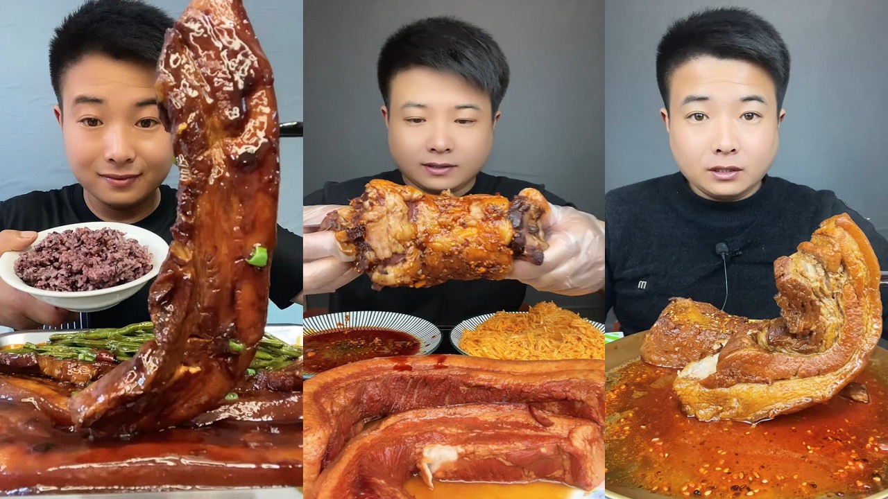 【ASMR】【MUKBANG】東坡肉 GIANT PORK BELLY | EATING SHOW | CHINESE MUKBANG | 食べ | 吃播 LOVE ASMR •JENNIE #353