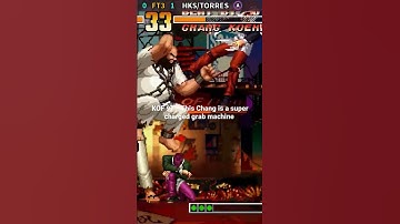 KOF 97 - This Chang is super charged grab machine #millennial_gamerz#kof97  #shorts#fightcade2