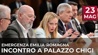 Emilia Romagna, il Presidente Meloni incontra il Presidente della Regione Bonaccini