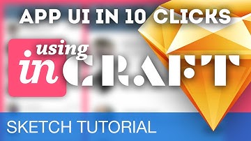Can you create an App UI in just 10 clicks? • Sketchapp Tutorial / Sketch 3 Tutorial