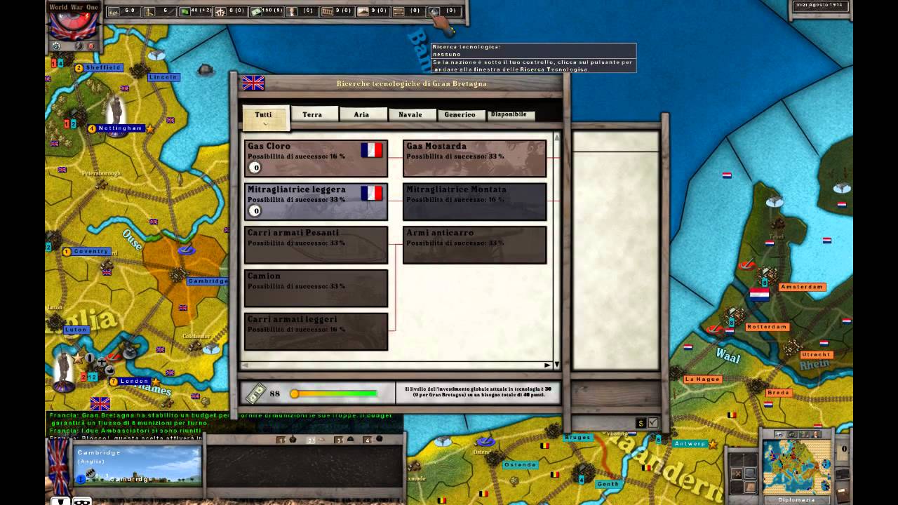 Ageod World War I La Grande Guerre Grand Campaign 1.08M PBEM - Turn 3