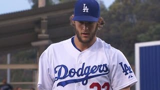 PHI@LAD: Kershaw tosses first shutout of season