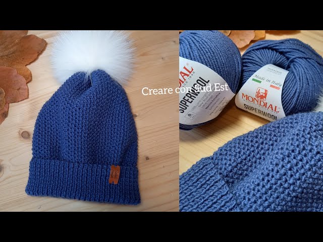 Maglia Cappellino Bimbo Ai Ferri Maglia Ferri Circolari Tutorial