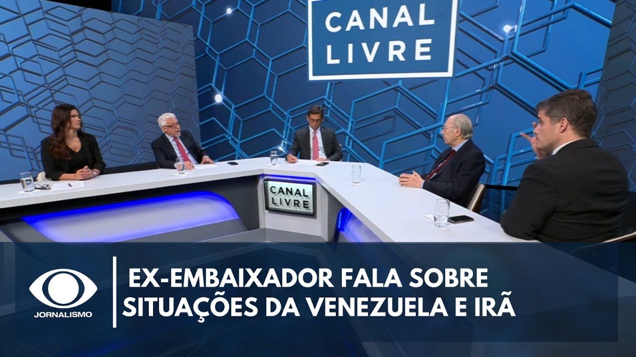 Não existe possibilidade de comparar Venezuela com Irã, destaca ex-embaixador | Canal Livre