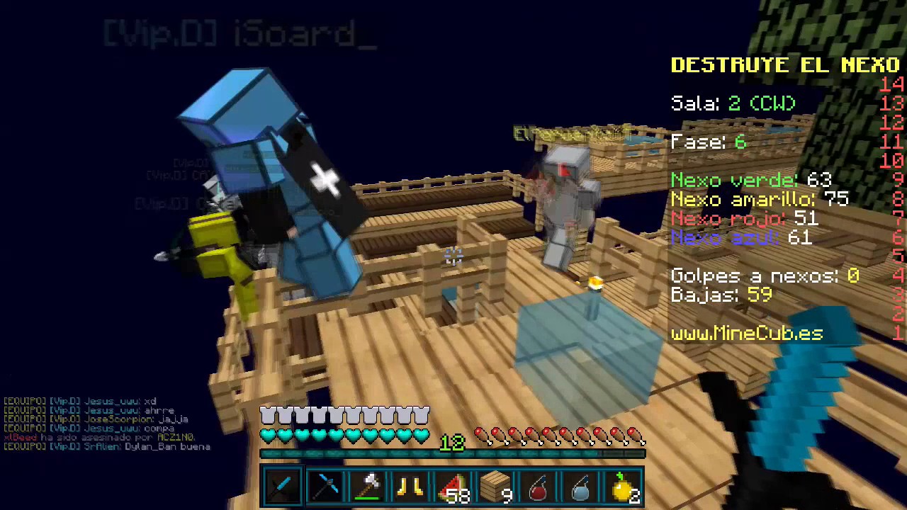 CLAN WAR || LQR - NM - KLG - OWN ||MINECUB|| Kalem_