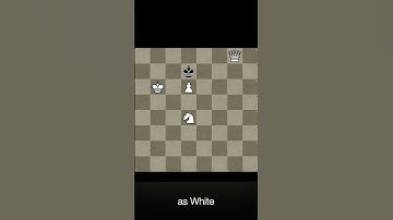 Mate in Two - Daily Chess Puzzle - No. 32 - #chess #puzzle #checkmate #shorts #0_algo_chess