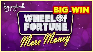 Wheel of Fortune 4D More Money Slot - BIG WIN SESSION! screenshot 5