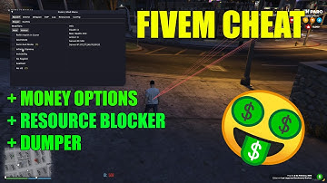 FiveM Cheat | Lua Exec working + Money Options + Resource Blocker + Dumper/Decrypter