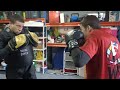 Practicando como 🕵🏻♂️ buscar al contrincante #boxing #total #style #🧠 Parte 1.