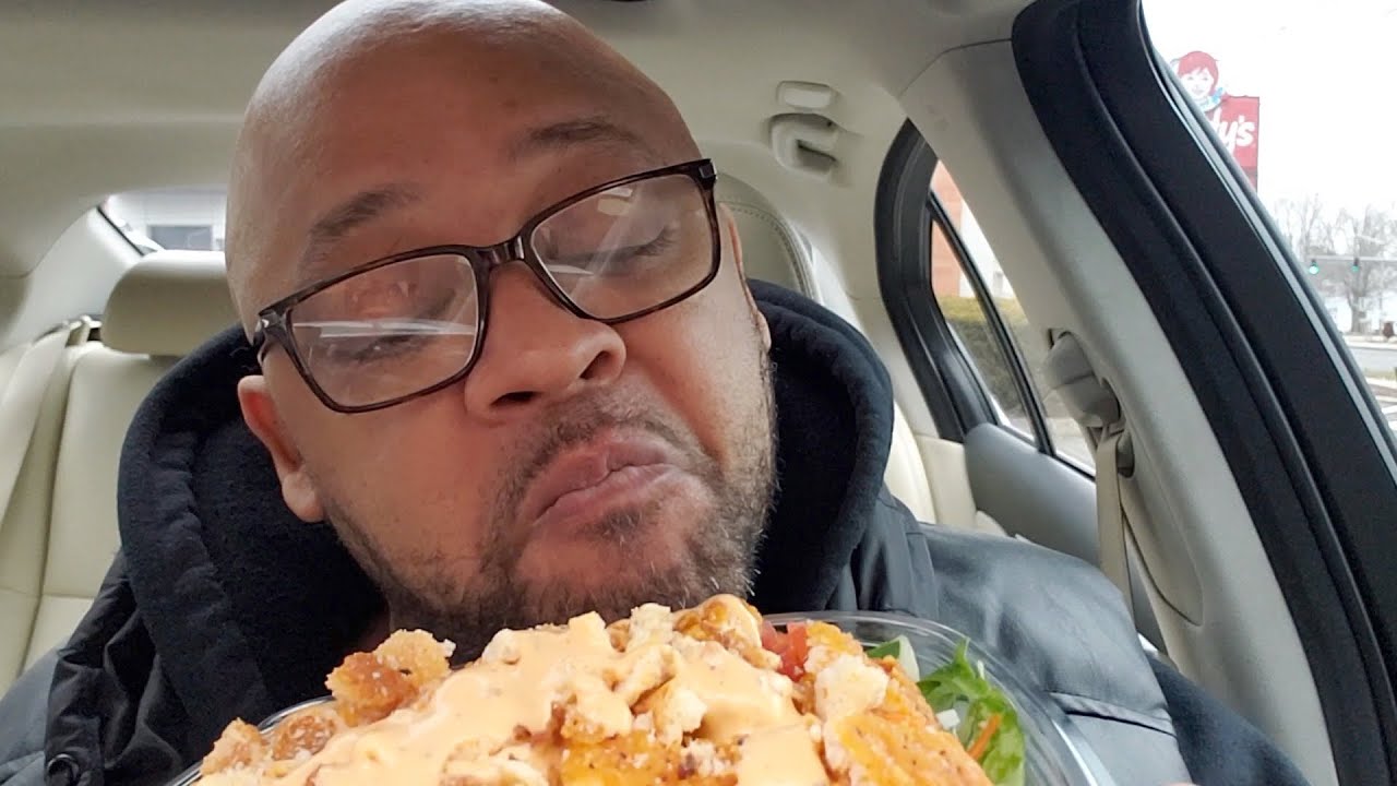 Wendy's Spicy Buffalo Salad Too Hot for TV?? YouTube