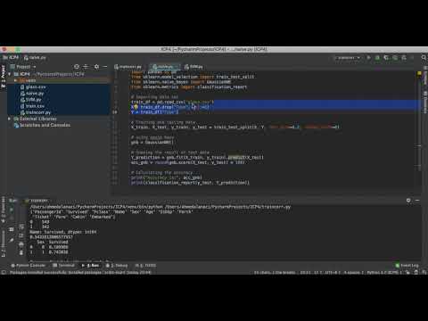ICP4 Python DL