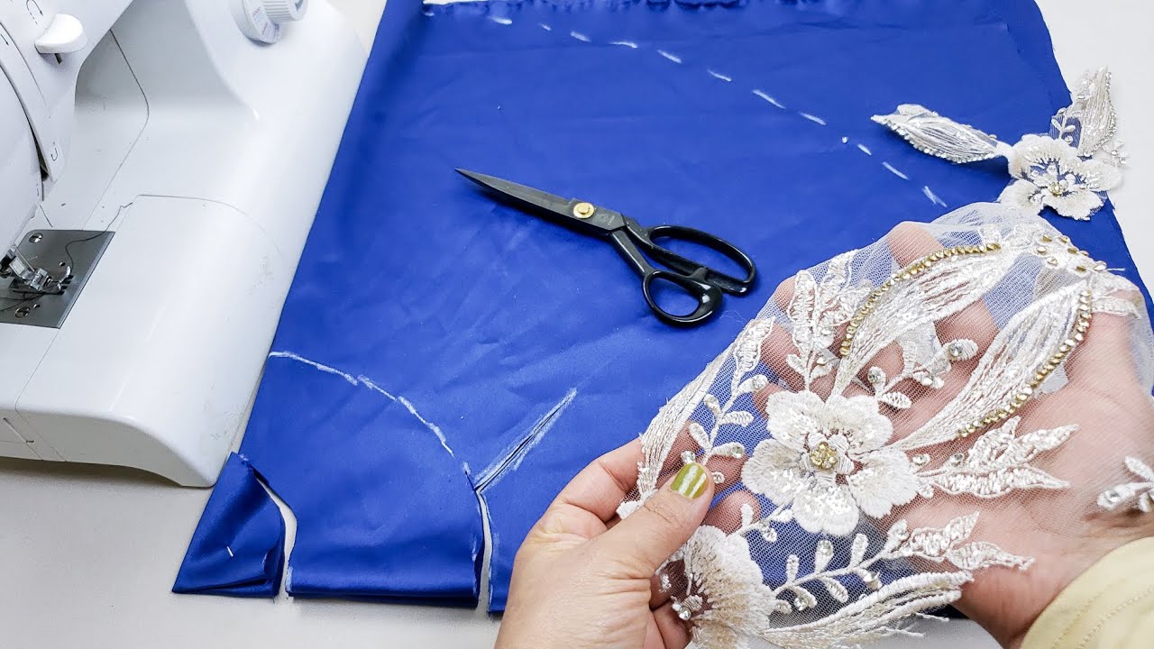 Шьем простое и красивое детское платье всего за 7 минут