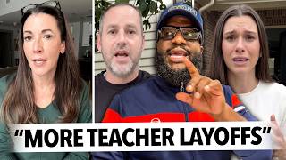"More Teachers Are Getting Laid Off, Class Sizes of More Than 40..." Teachers Say They Are Quitting