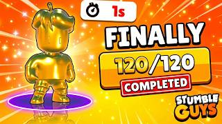 GOLDEN STRIKER 🕛 TIME ENDED - Stumble Guys BLOCK DASH Legendary screenshot 1