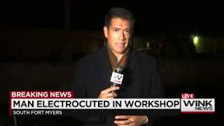 Man electrocuted while carving wood at Lee County workshop