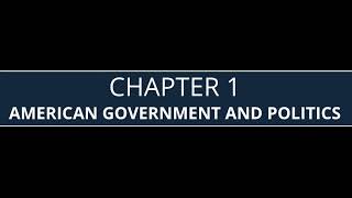 AP Gov Chapter 1