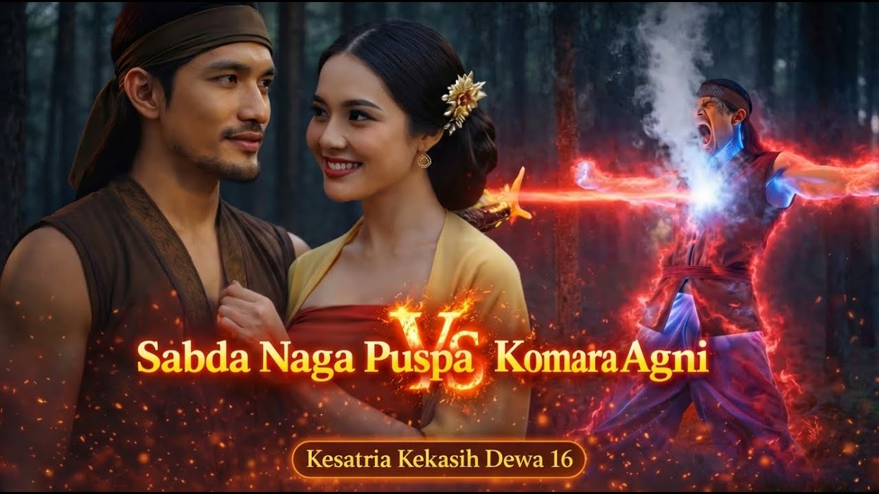 Sabda Naga Puspa Kresna Vs Komara Agni (Kesatria kekasih dewa seri 16)