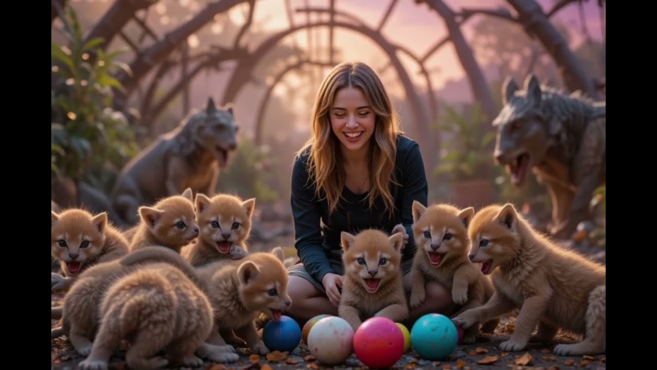 Alien Thought the Human Was Afraid | She Was Playing With the Predator Cubs HFY Sci Fi Stories