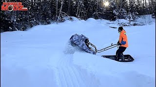 OUT FOR A RIP ON THE SNOWDOG!