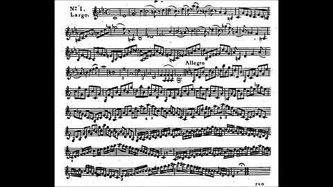 Federigo Fiorillo -  Etude (or Caprice) no.1