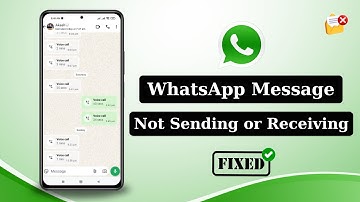How to Fix WhatsApp Message Not Sending and Receiving Problem | WhatsApp Message Not Working Today
