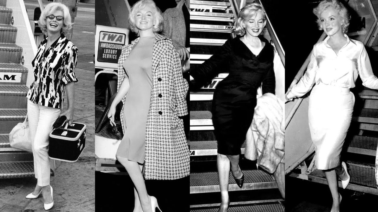 Marilyn Monroe - Airport Style -