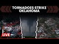 LIVE:Multiple Tornadoes Strike Oklahoma, Leave 10 Injured | Nebraska Faces Intense Hailstorm