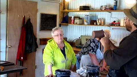 SIMON LEACH POTTERY TV - Workshop in Millheim, Apr 26, 27 - 2014