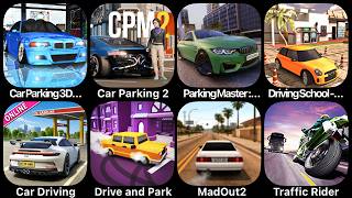 Car Parking 3D, Car Parking 2, Parking Master, Driving School, Car Driving, Drive and Park, MadOut 2 screenshot 3