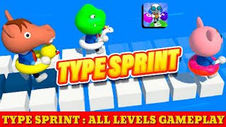 Type Sprint - Typing Games, Practice & Training iOS, Android All Levels Gameplay - Best Game Ever screenshot 5