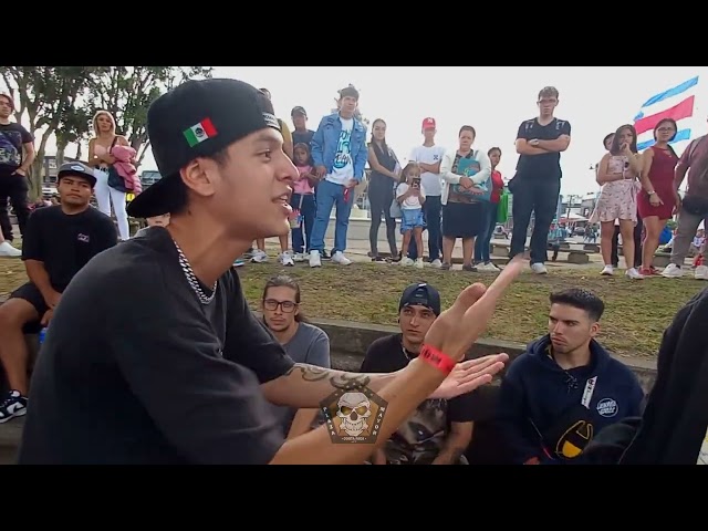 GERALD vs LVZ / FINAL FECHA 2 / Plaza Mayor Rap Battles 2024 class=