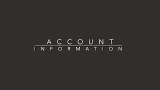 My.Scouting E3: Account Information