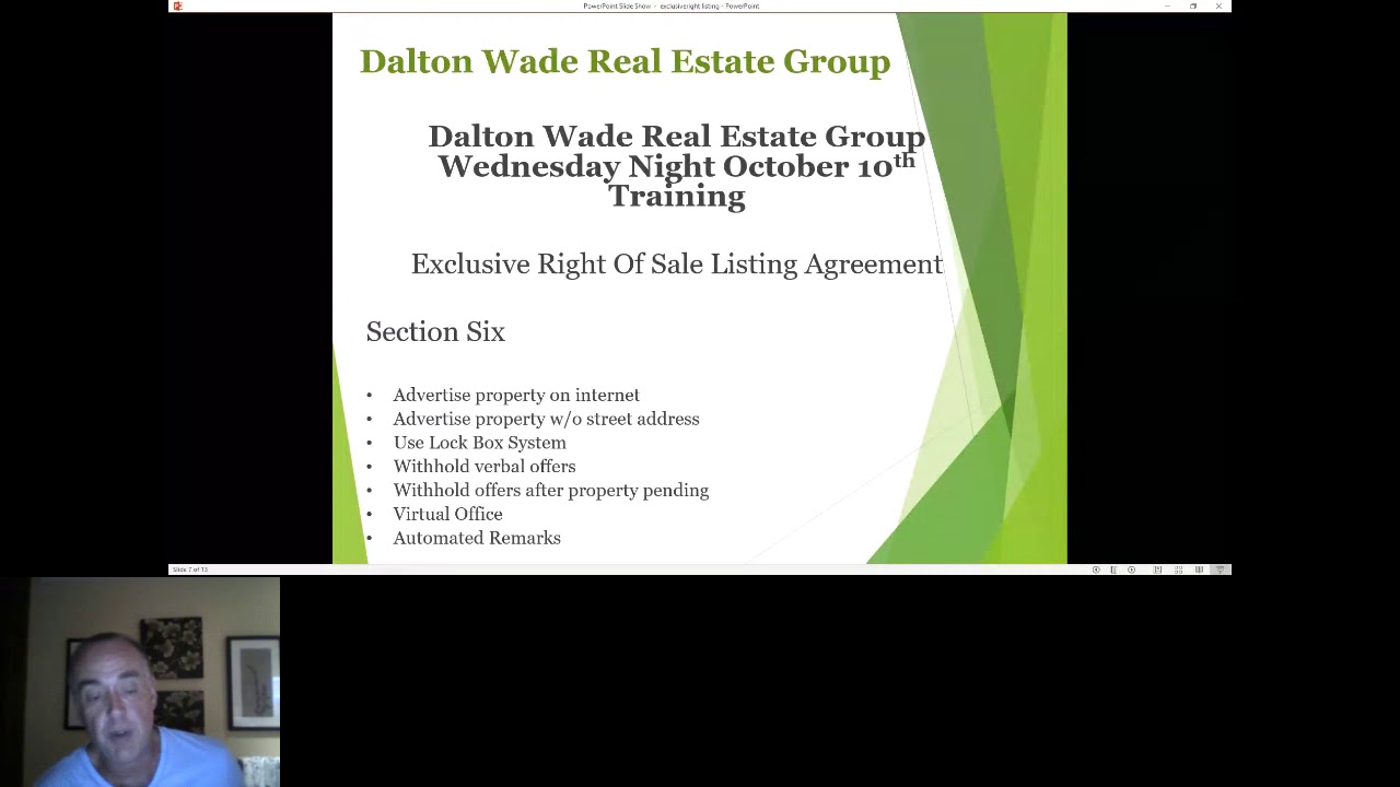 exclusive-right-of-sale-listing-agreement-youtube