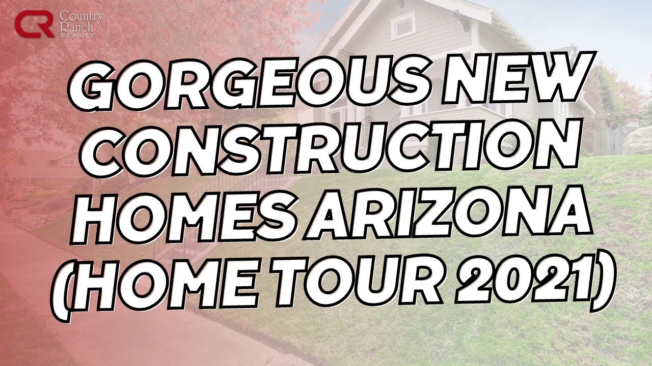 Gorgeous New Construction Homes Arizona (Home Tour 2021) | Desert Willow - New Home Build!