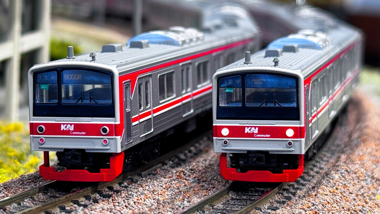 KATO N Scale KAI 205 Series: Unboxing & Running 12-Car Full