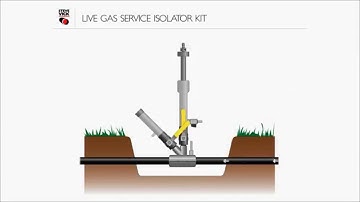 Live Gas Service Isolator Animation