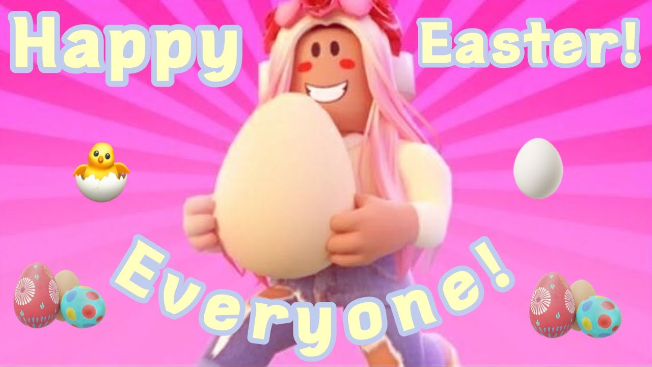 ROBLOX Easter egg hunt! Happy Easter YouTube